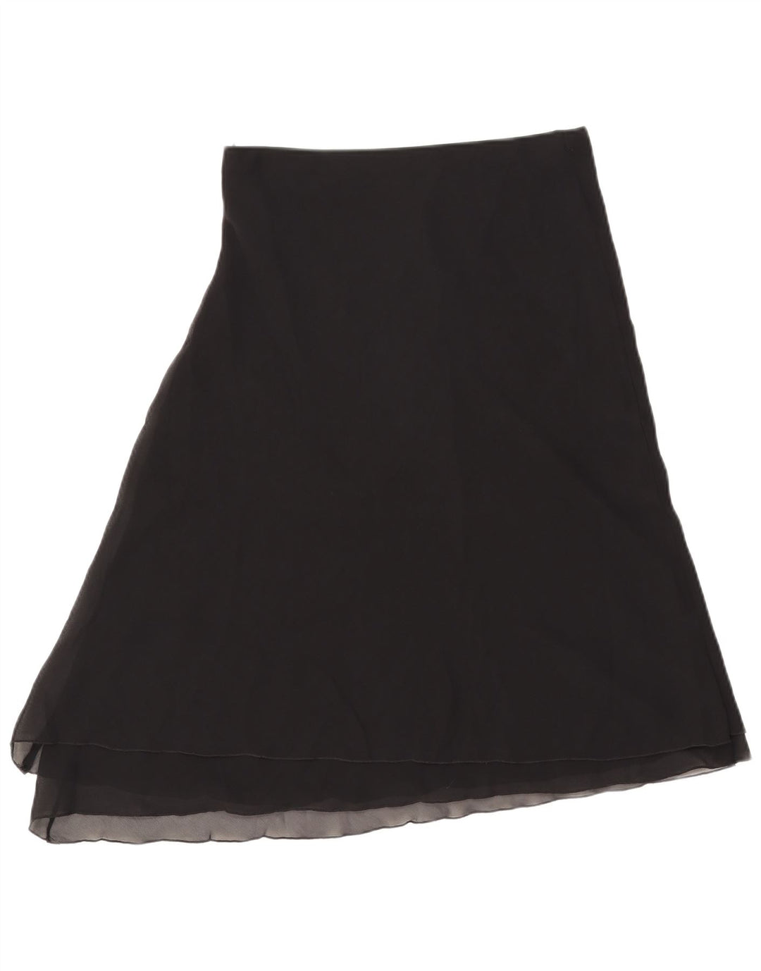 Fusta Benetton pentru femei See Through A-Line W32 Large Black