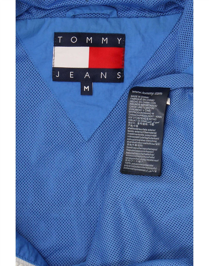 Jachetă Anorak cu glugă pentru bărbați Tommy Hilfiger UK 38 Medium Blue