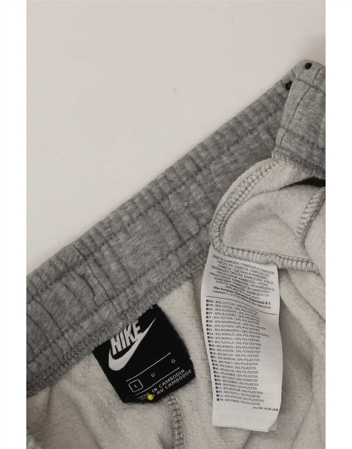 Pantaloni de trening Nike pentru bărbați Joggeri mari, gri, bumbac
