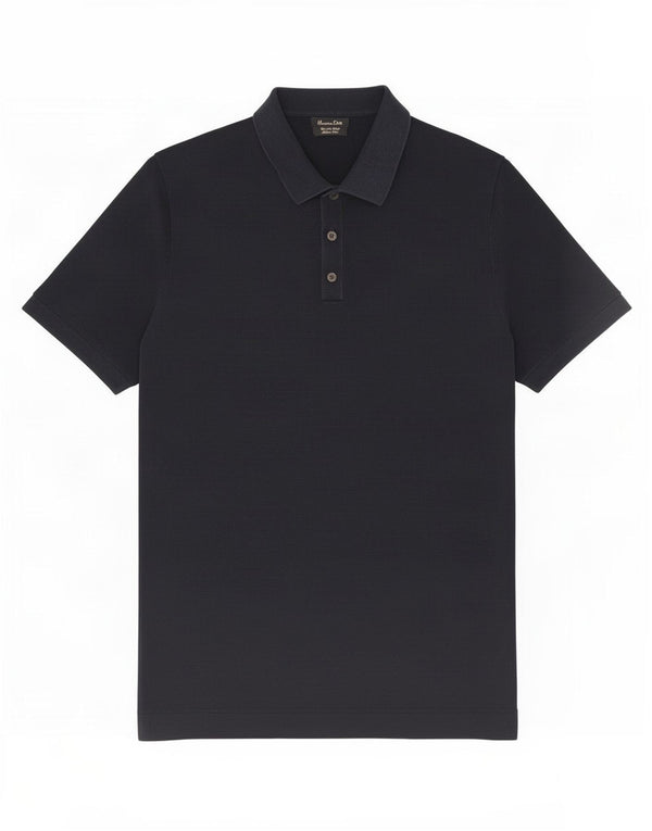 Tricou polo Massimo Dutti pentru bărbați, mare bleumarin