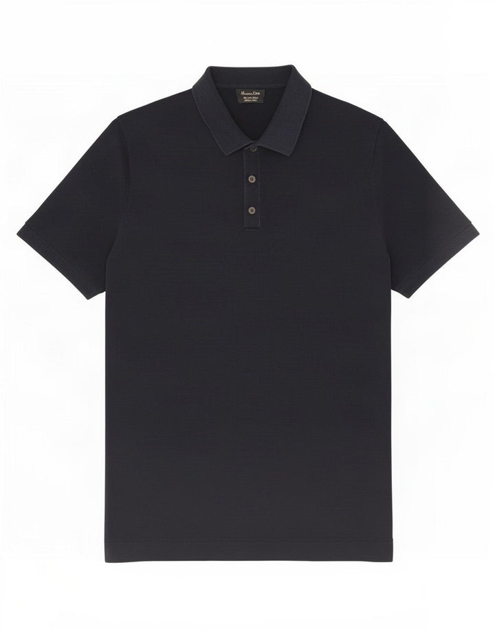 Tricou polo Massimo Dutti pentru bărbați, mare bleumarin
