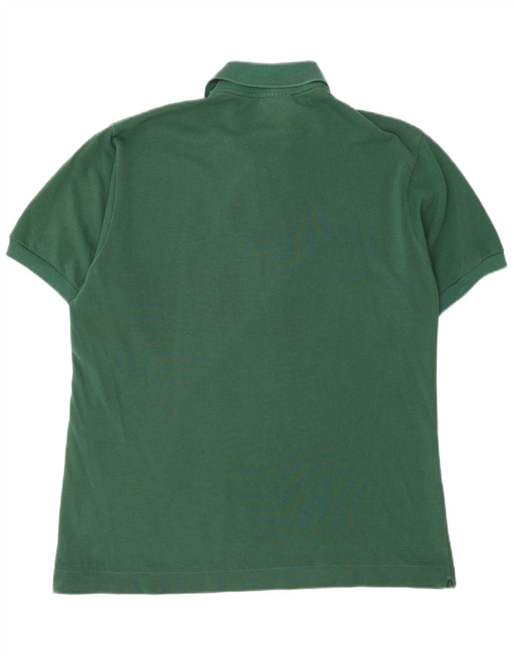 Tricou polo pentru bărbați LACOSTE Mărimea 3 Bumbac verde mic