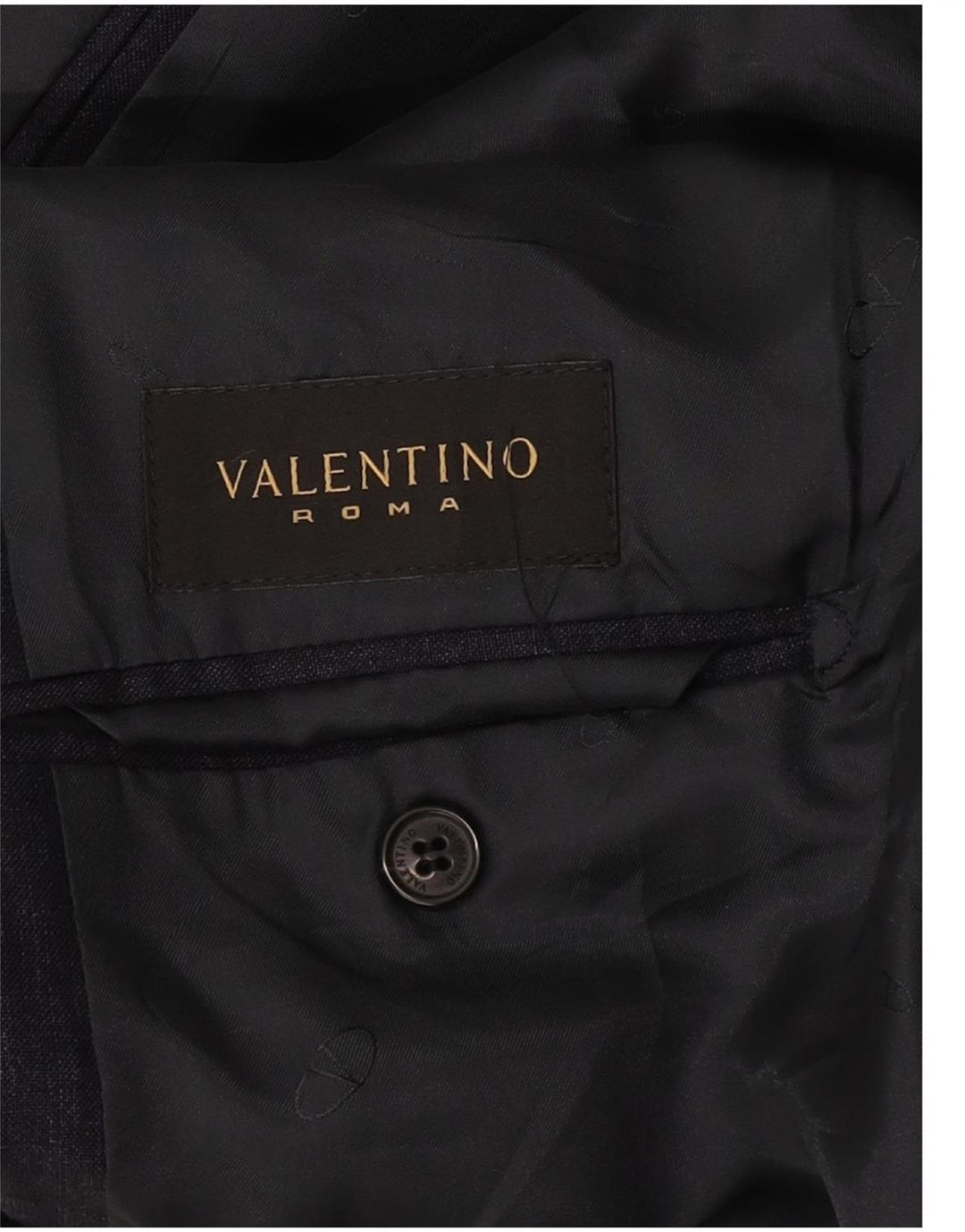 Jachetă Valentino pentru bărbați cu 3 nasturi IT 54 2XL in albastru bleumarin