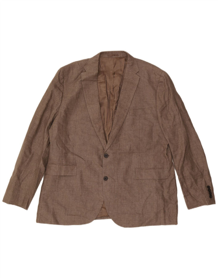 Blazer pentru bărbați John Lewis, cu 2 nasturi, IT 50, mare, bej, in
