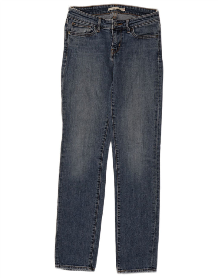 Blugi Levi's 712 Slim pentru femei W26 L30 Bumbac albastru