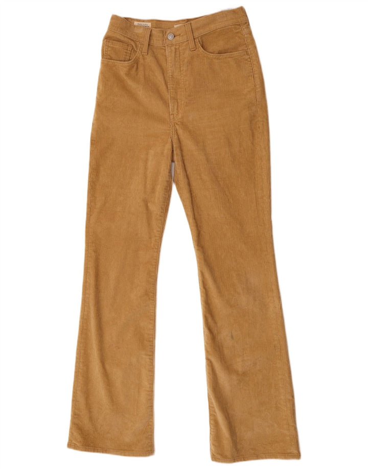 Pantaloni Levi's pentru femei Bootcut din velur L27 L33 bumbac bej