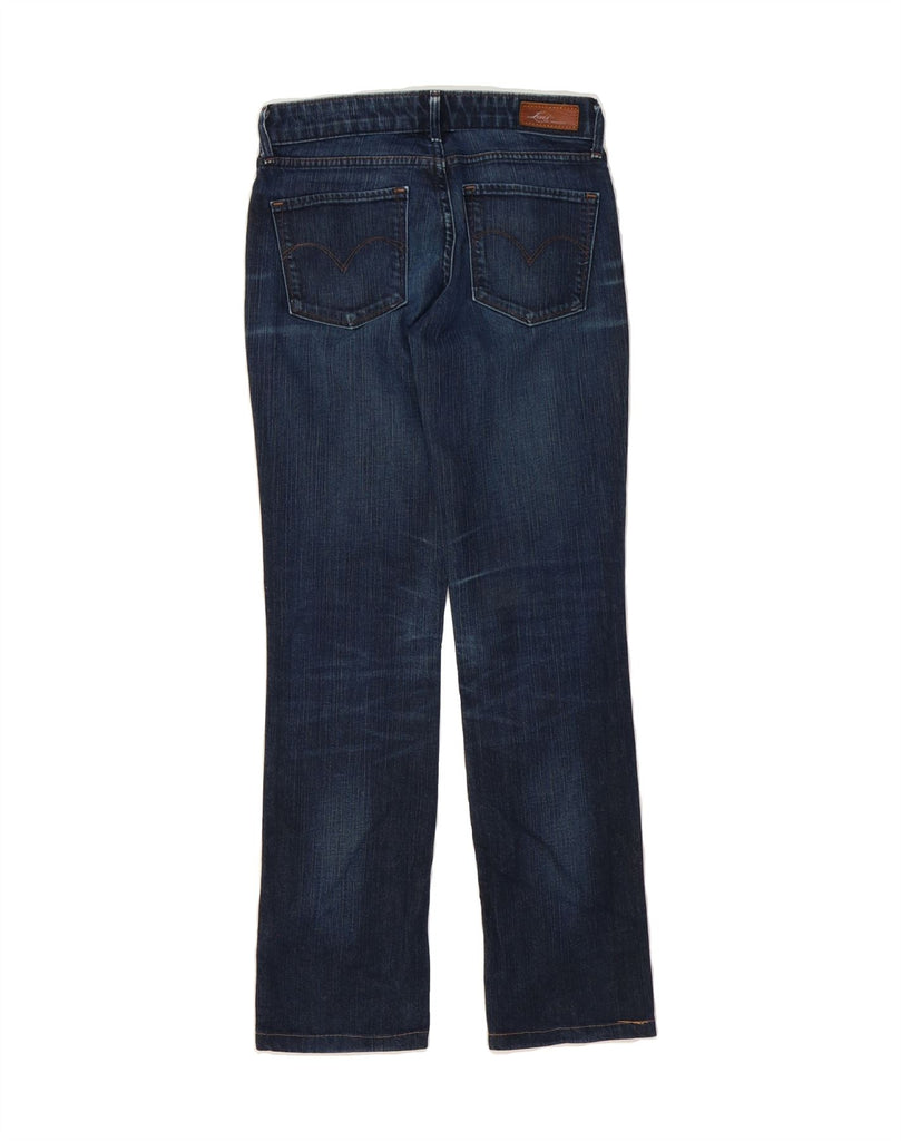 LEVI'S Womens Demi Curve Straight Jeans W25 L29 Blue Cotton Vintage Levi's and Second-Hand Levi's from Messina Hembry 