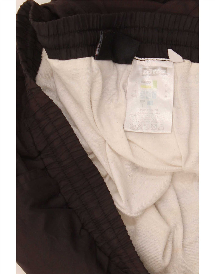 Pantaloni scurți sport pentru bărbați Lotto UK 40/42 Poliester negru mare