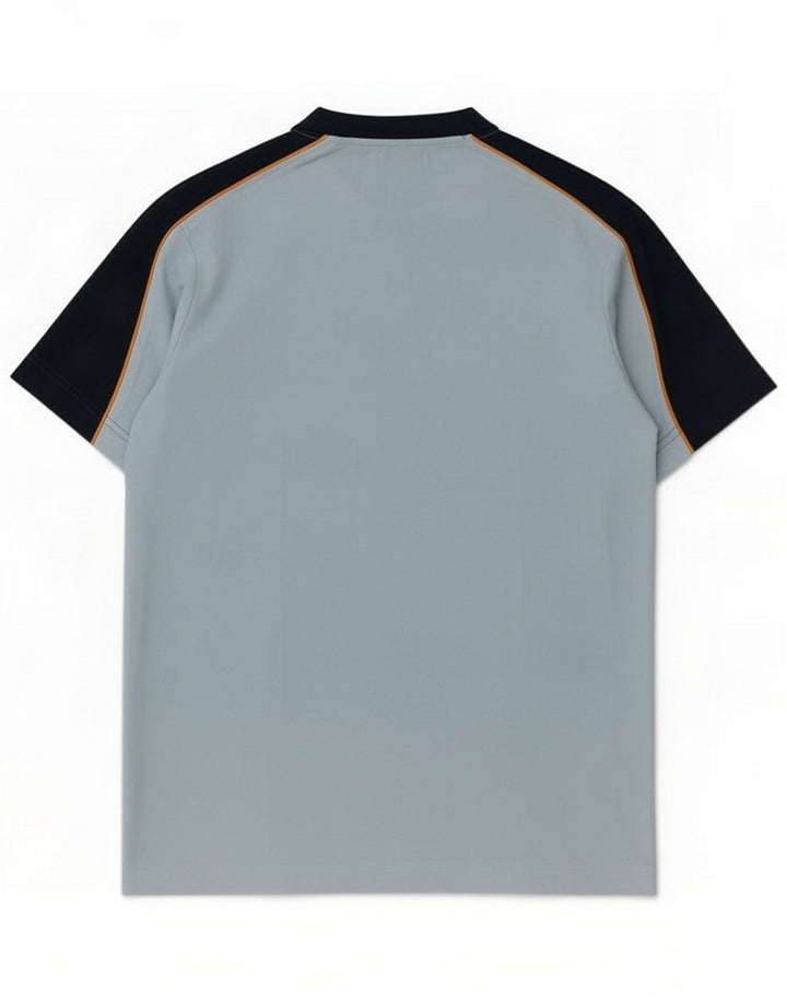 Tricou pentru bărbați Kappa Top mic, albastru, poliester color bloc