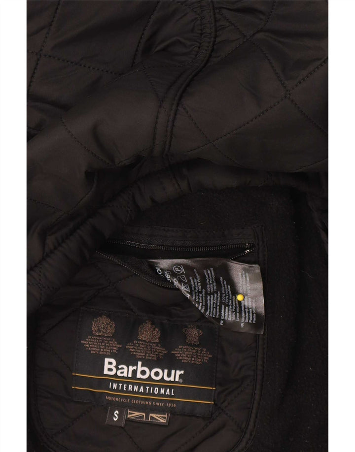Jachetă matlasată pentru bărbați Barbour UK 36 Poliester negru mic