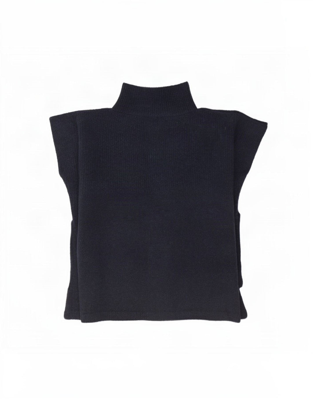 Pulover poncho pentru femei Marks & Spencer, mărime unica, poliester bleumarin