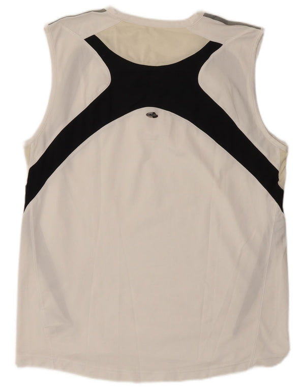 Adidas Clima 365 Vest Top XL Alb Poliester Colorblock