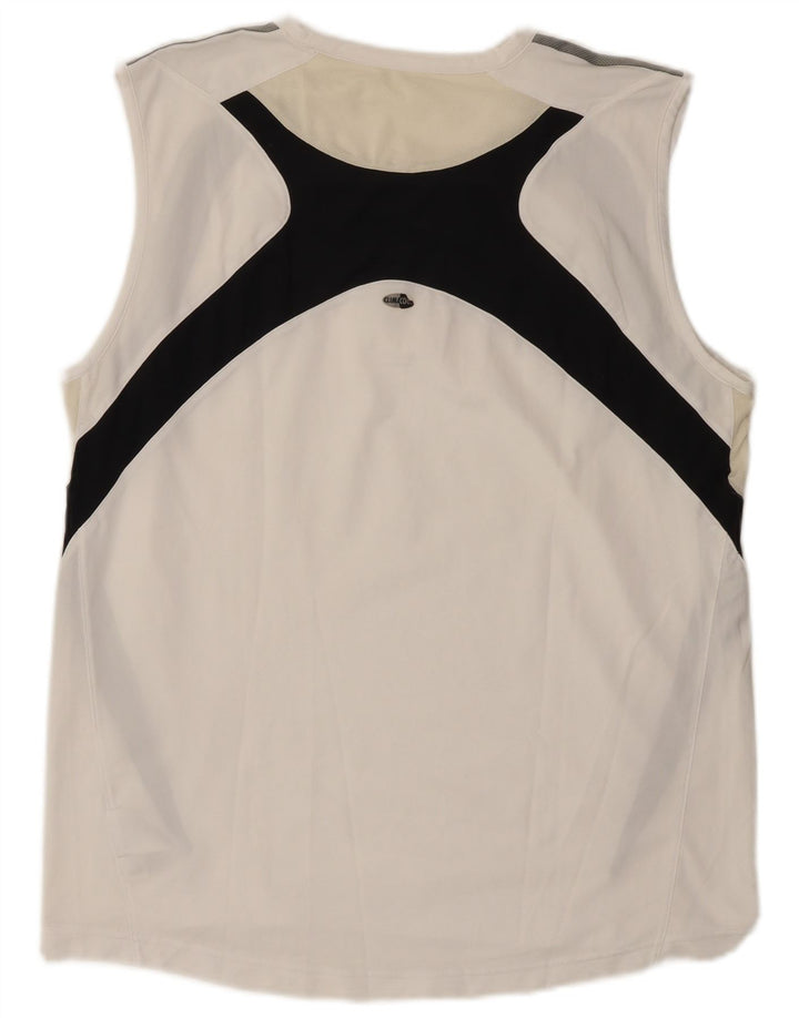 Adidas Clima 365 Vest Top XL Alb Poliester Colorblock