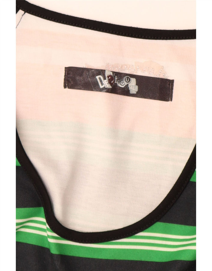 Rochie tricou DESIGUAL pentru femei UK 12 Fluture multicolor mediu