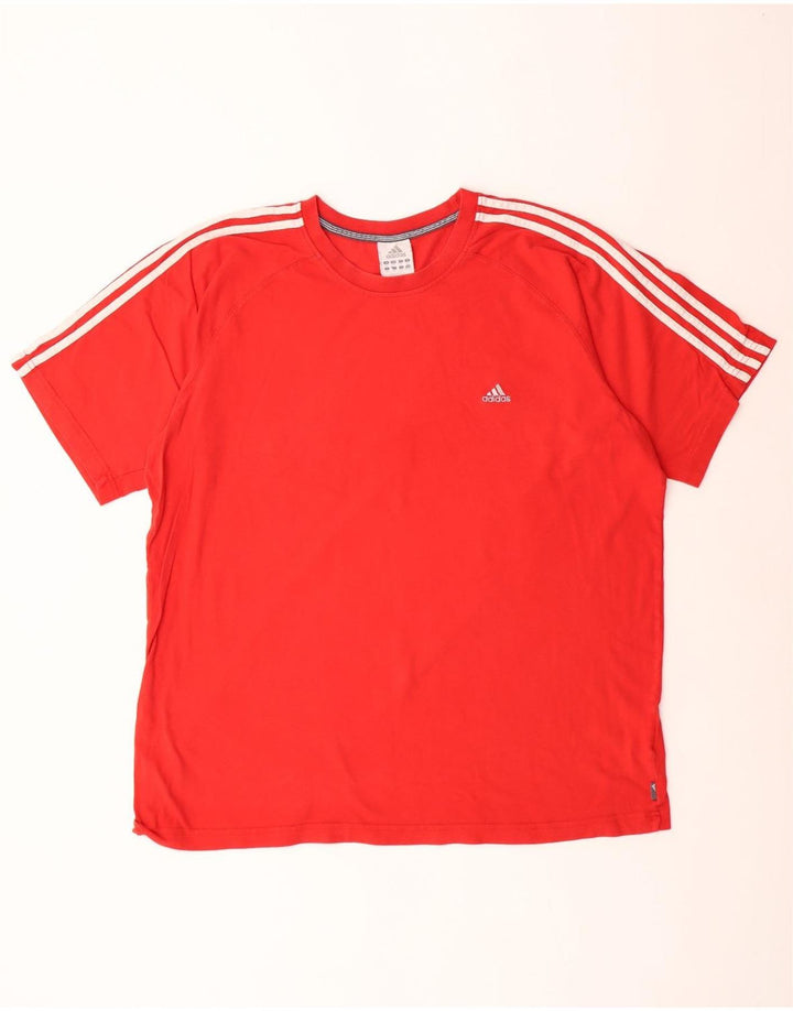 Tricou pentru bărbați Adidas Top 2XL bumbac roșu