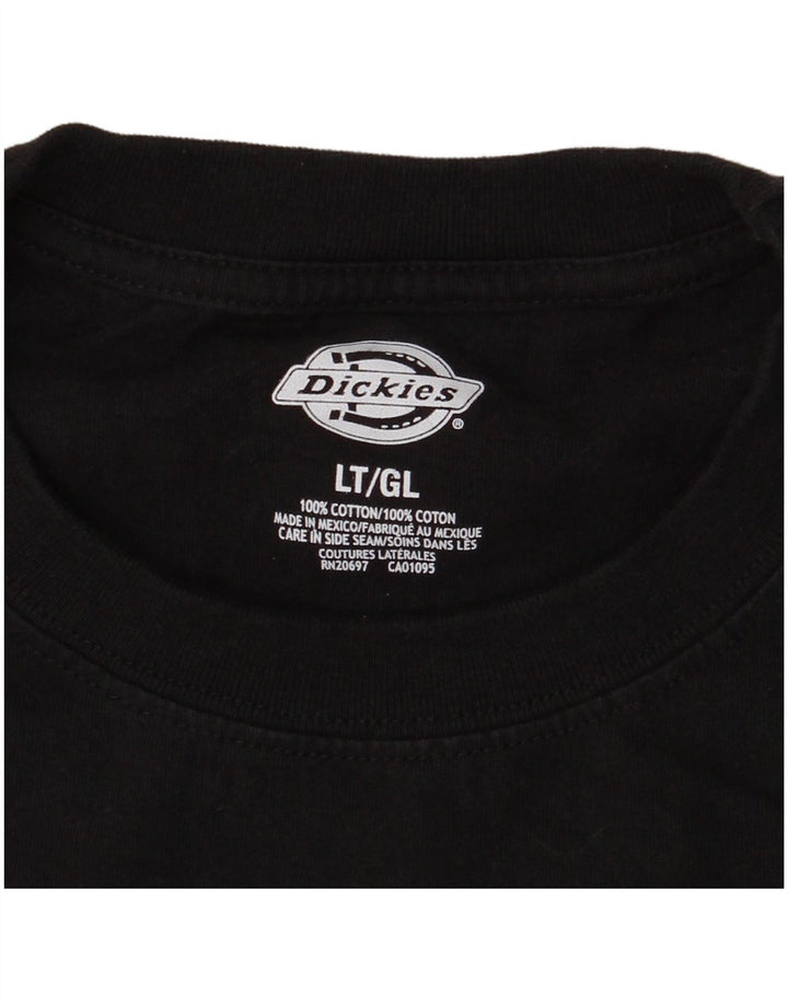 Tricou pentru bărbați Dickies Top mare din bumbac negru