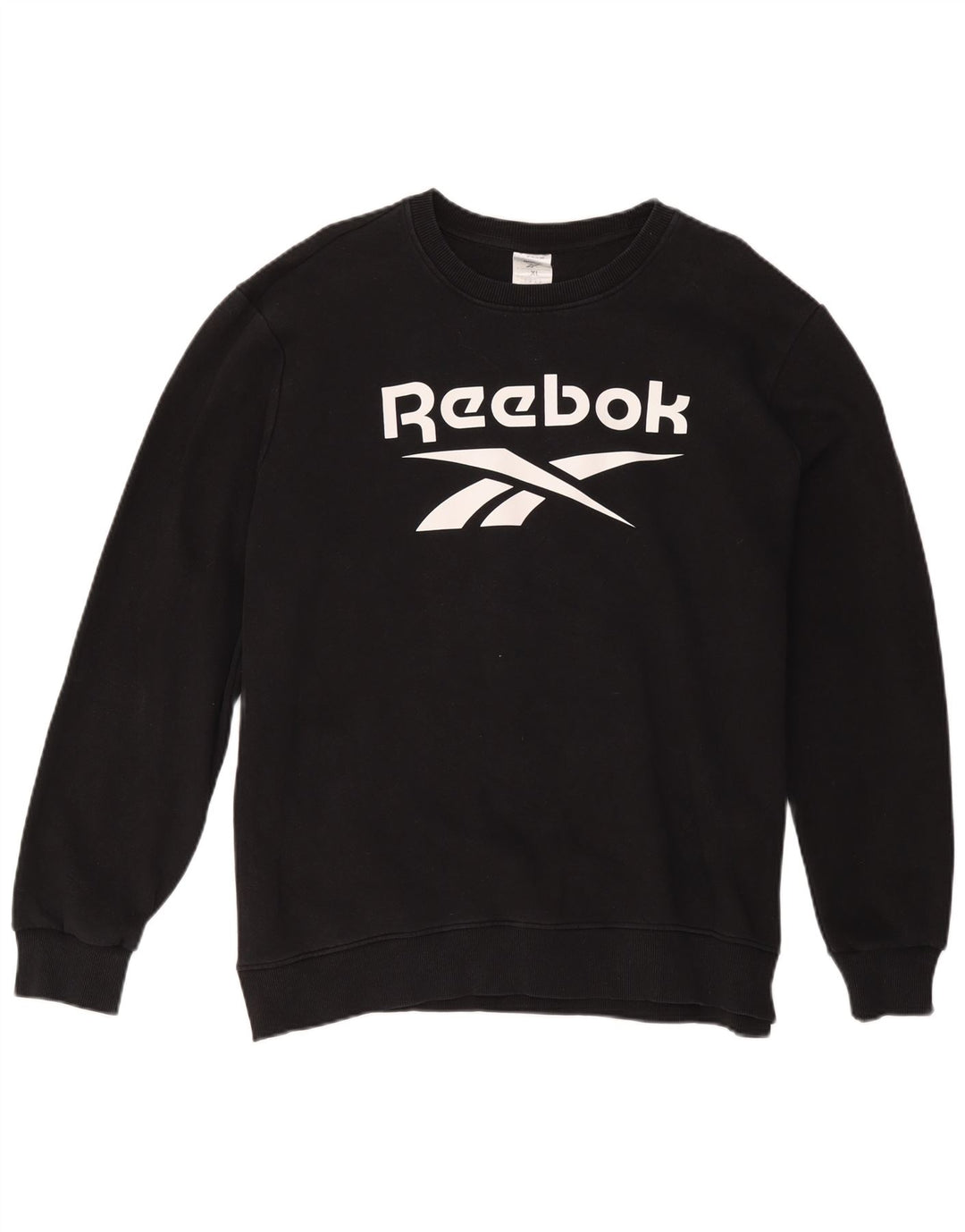 Hanorac grafic pentru bărbați Reebok Jumper XL, bumbac negru