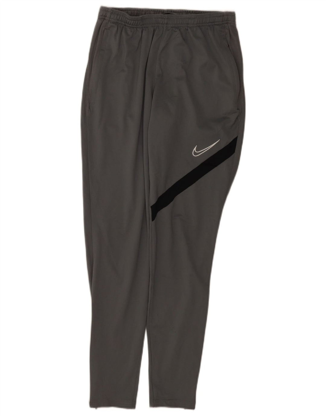 Pantaloni de trening Nike Dri Fit pentru bărbați, gri mici, poliester color bloc