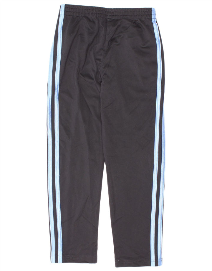 Pantaloni de trening Adidas baieti 5-6 ani poliester negru