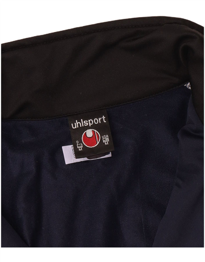 Jachetă de trening pentru bărbați Uhlsport UK 38/40 Poliester mediu albastru bleumarin