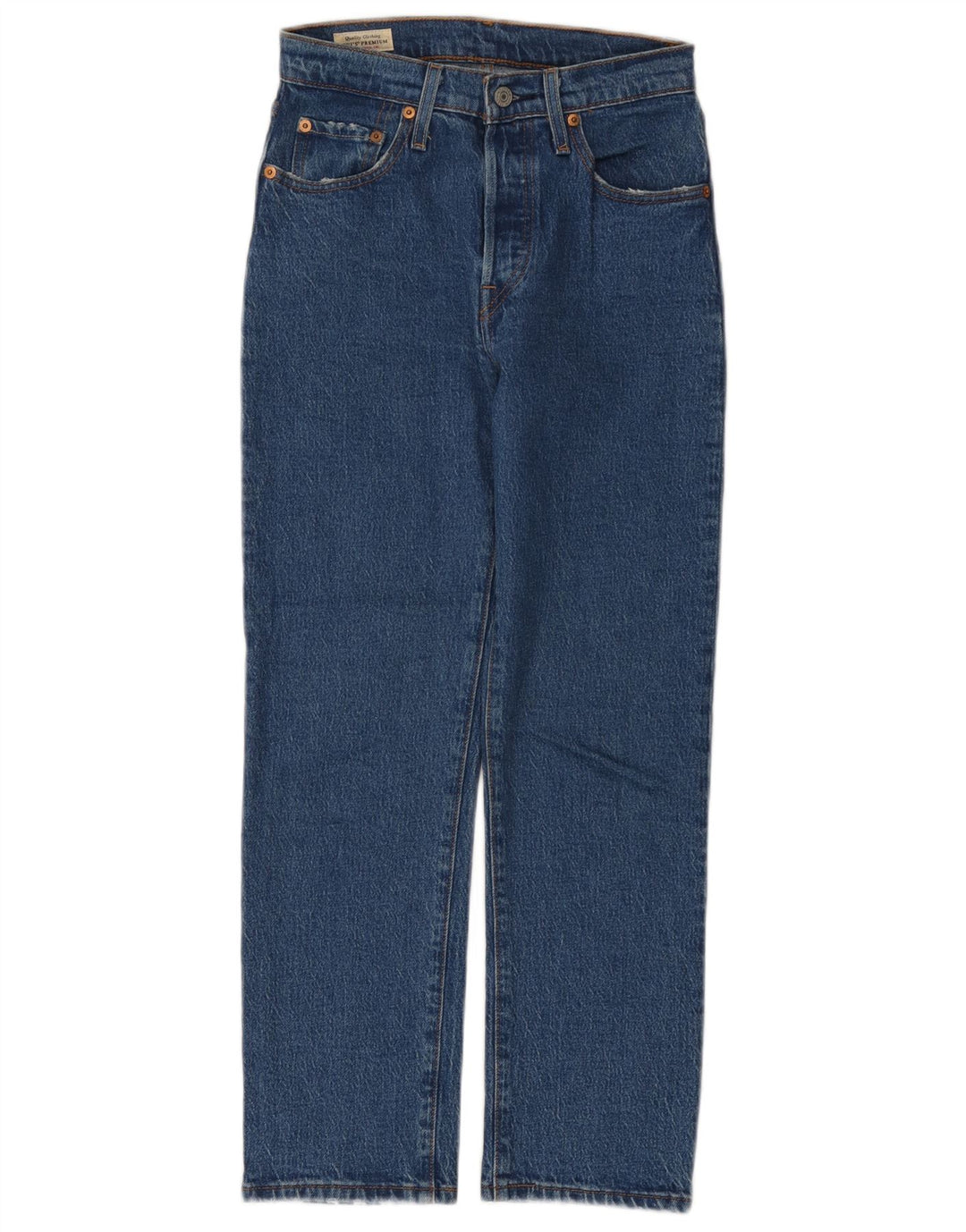 Blugi drepti 501 pentru femei Levi's W25 L26 Bumbac albastru