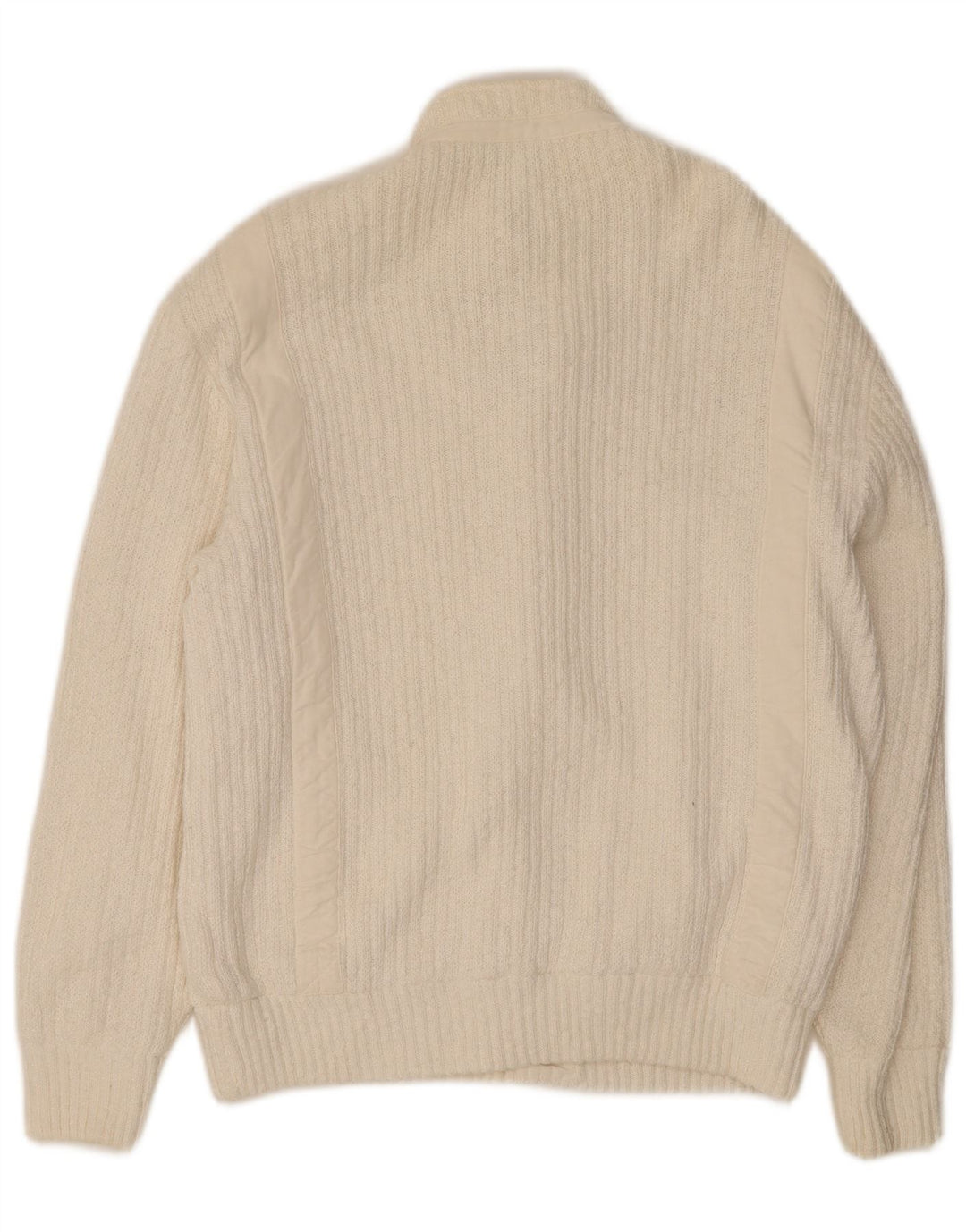 Pulover cardigan pentru bărbați Navigare IT 50/52 Medium White