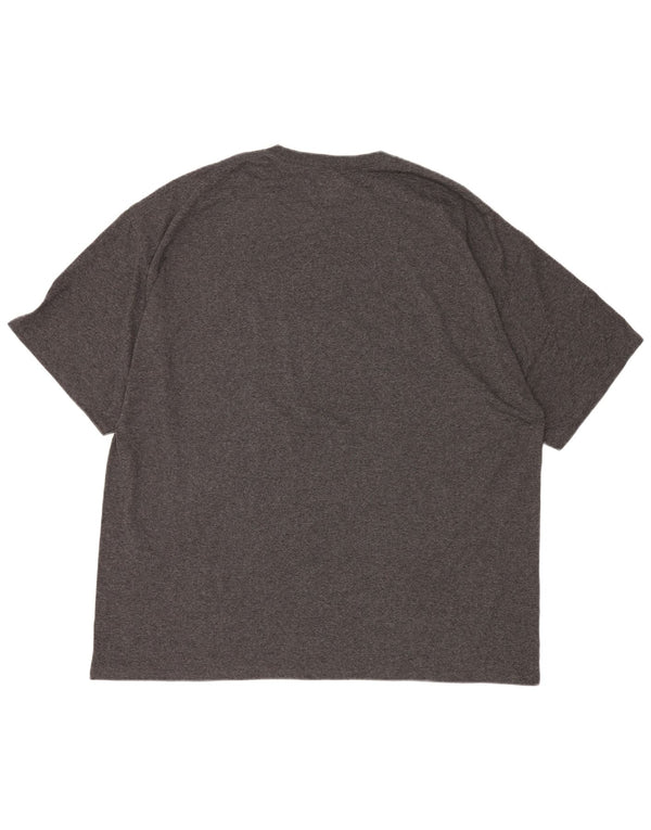 Tricou cu grafic Notre Dame Champion pentru bărbați, 3XL, bumbac gri cu pete