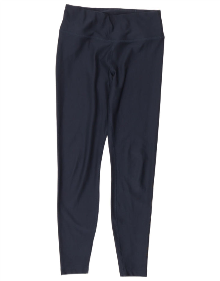 Leggings cu grafice Nike Dri Fit pentru femei UK 8 Small Bleumarin