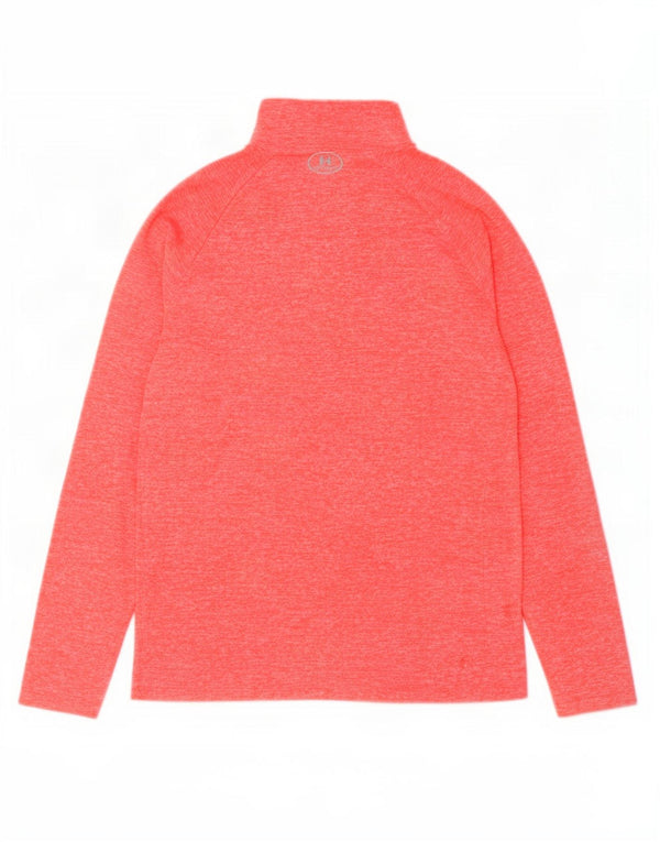 Top de trening Under Armour pentru bărbați Heat Gear Pullover XL Orange Flecked