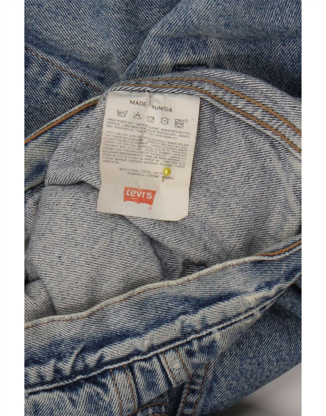 Jachetă de blugi pentru bărbați Levi's UK 40, mare, albastru, bumbac