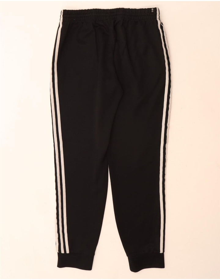 Pantaloni de trening pentru bărbați Adidas Pantaloni de jogging, mari, negru, poliester