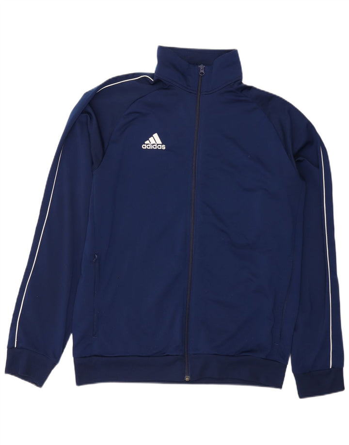 Jachetă de trening pentru bărbați Adidas, mare, albastru, poliester