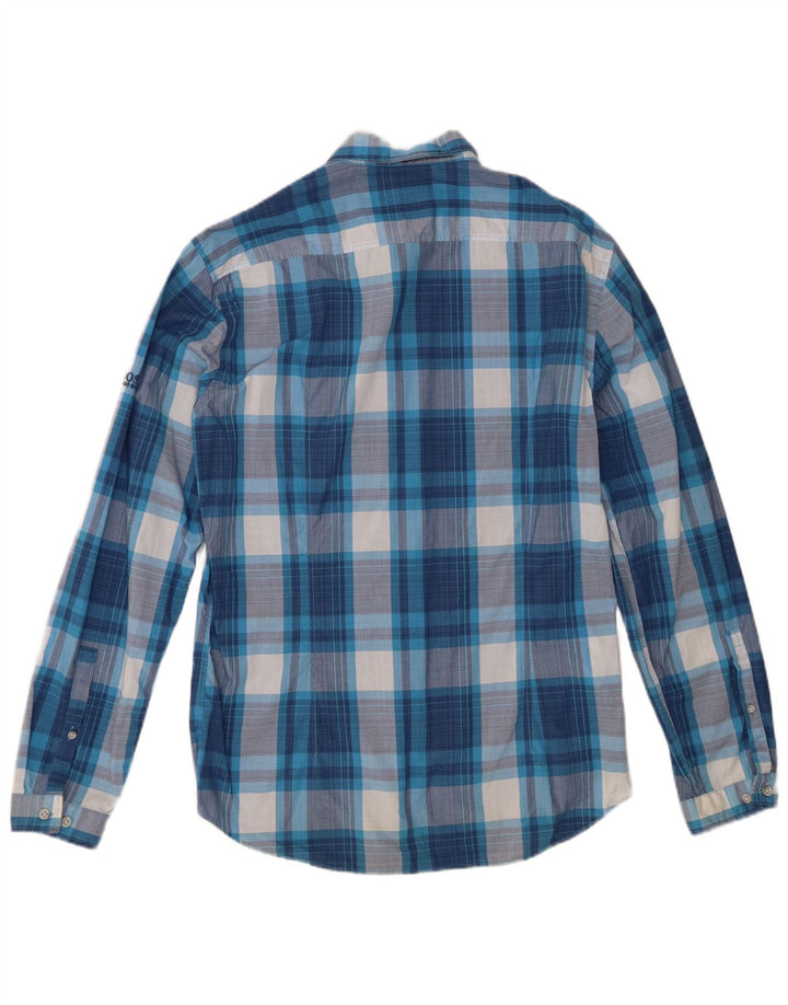 Cămașă pentru bărbați Hugo Boss Slim Fit, mare, albastru, din bumbac