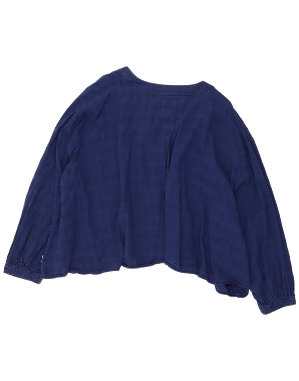 Bluză cămașă supradimensionată pentru femei Wrangler UK 10 Small Blue