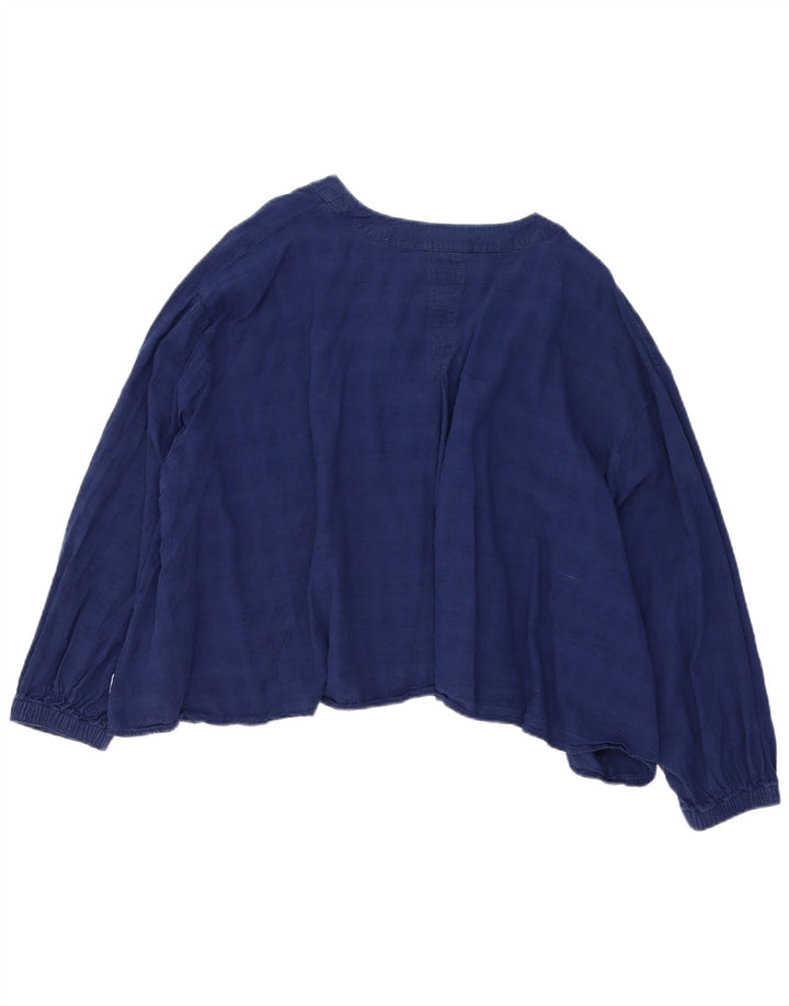 Bluză cămașă supradimensionată pentru femei Wrangler UK 10 Small Blue