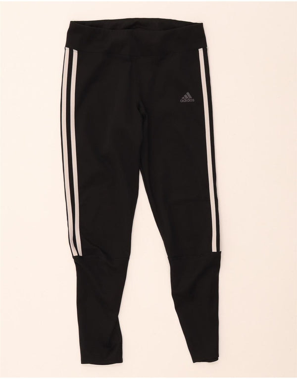 Leggings Climalite ADIDAS pentru femei UK 8/10 Poliester negru mic