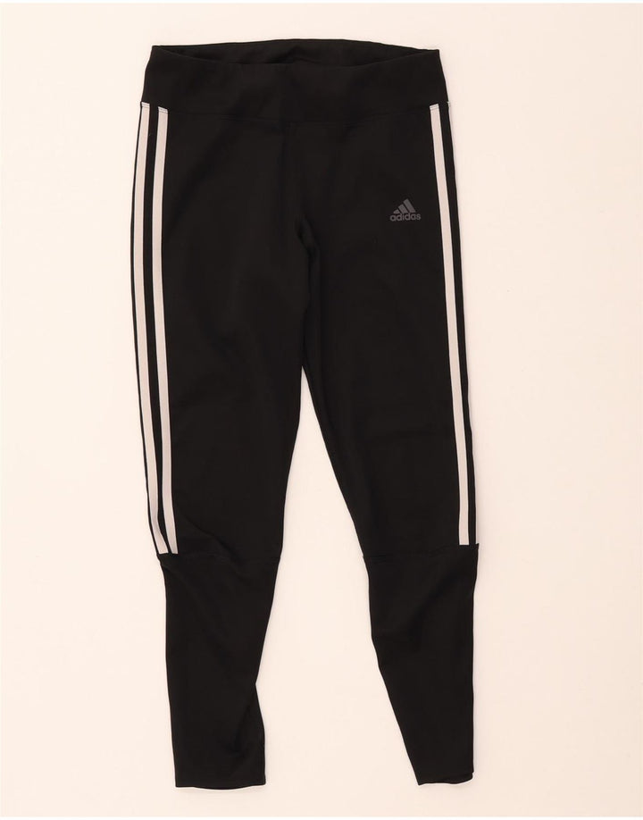 Leggings Climalite ADIDAS pentru femei UK 8/10 Poliester negru mic