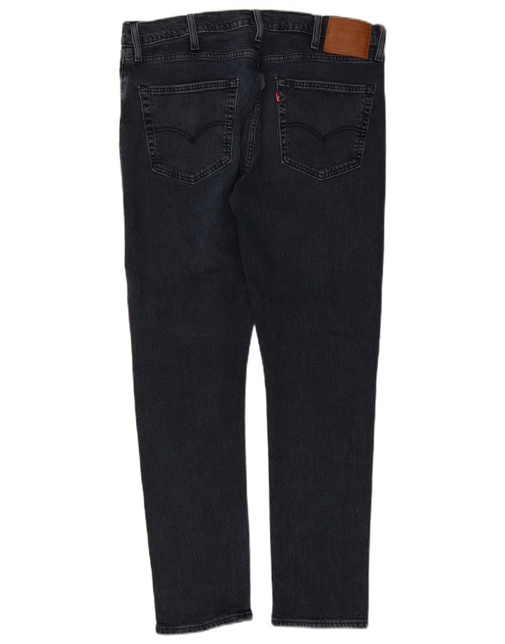 Blugi conici pentru bărbați Levi's 512 Slim W38 L32 bleumarin