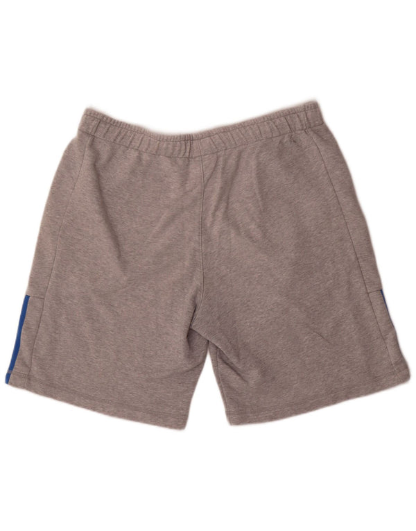 Pantaloni scurți sport pentru bărbați Adidas Climalite XL bumbac gri