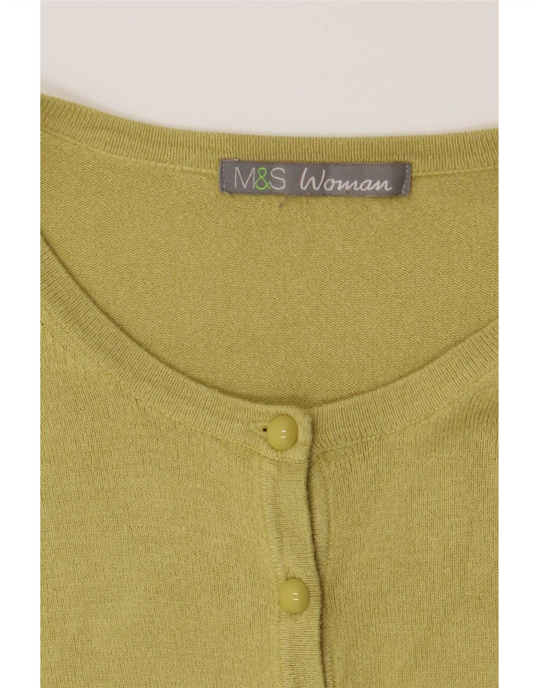 Pulover cardigan pentru femei Marks & Spencer UK 14 verde mediu