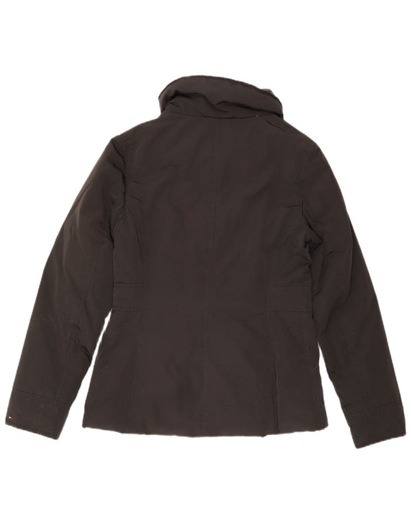 Jachetă căptușită pentru femei Tommy Hilfiger UK 14 Poliester mediu negru