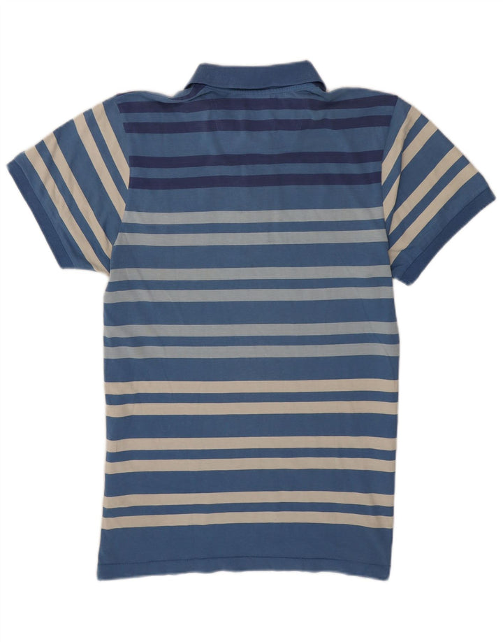 Tricou polo Puma pentru bărbați, cu dungi albastre medii