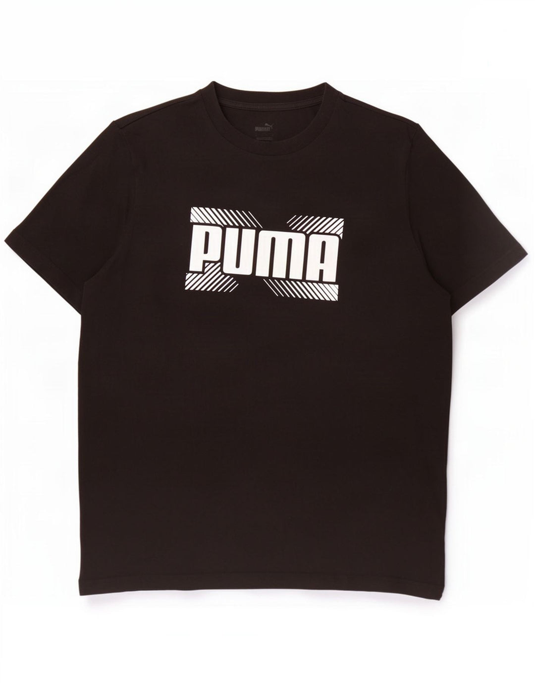Tricou grafic Puma pentru bărbați Top Large Negru