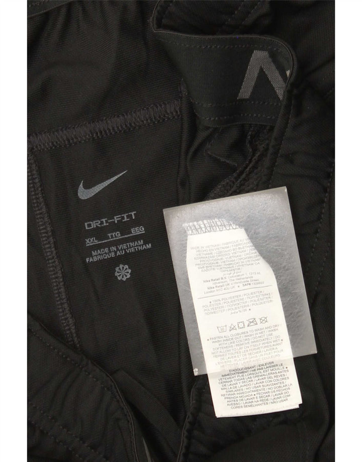 Pantaloni scurți sport Nike Dri Fit pentru bărbați 2XL, poliester negru