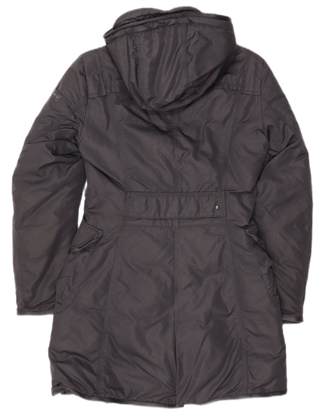 PEUTEREY Palton căptușit cu glugă pentru femei IT 40 Poliamidă bleumarin mic