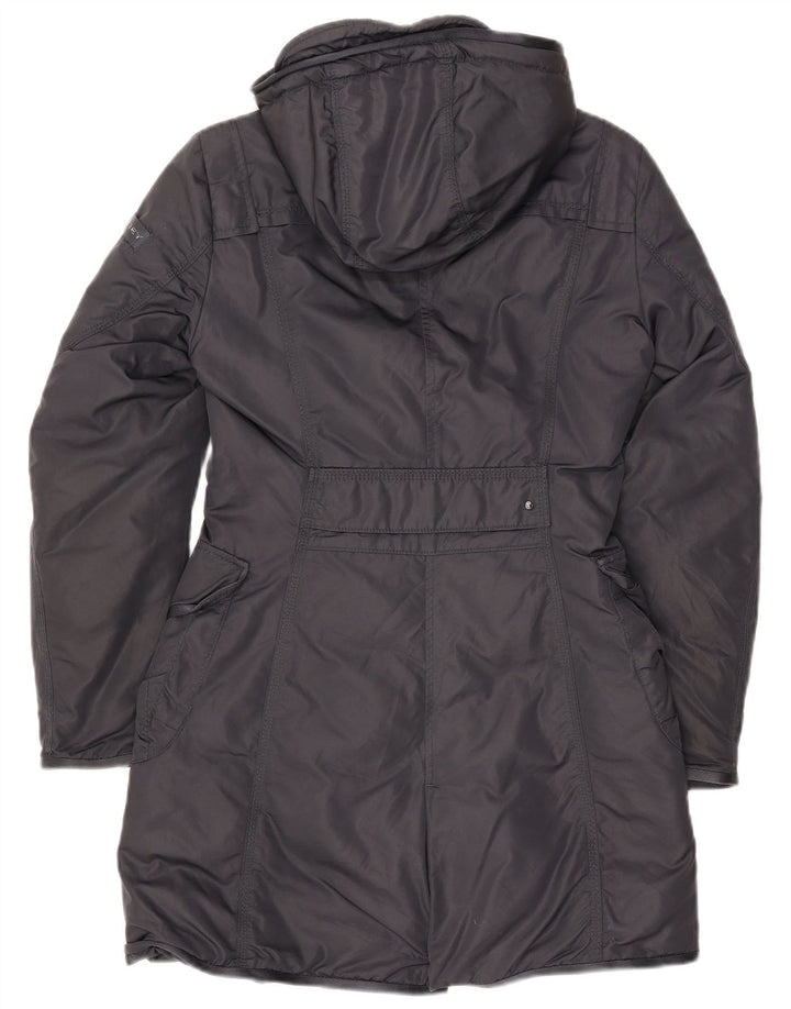 PEUTEREY Palton căptușit cu glugă pentru femei IT 40 Poliamidă bleumarin mic