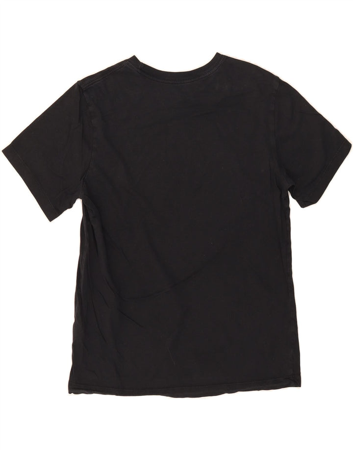NIKE Womens Graphic T-Shirt Top UK 14 Medium Black Cotton Vintage Nike and Second-Hand Nike from Messina Hembry 