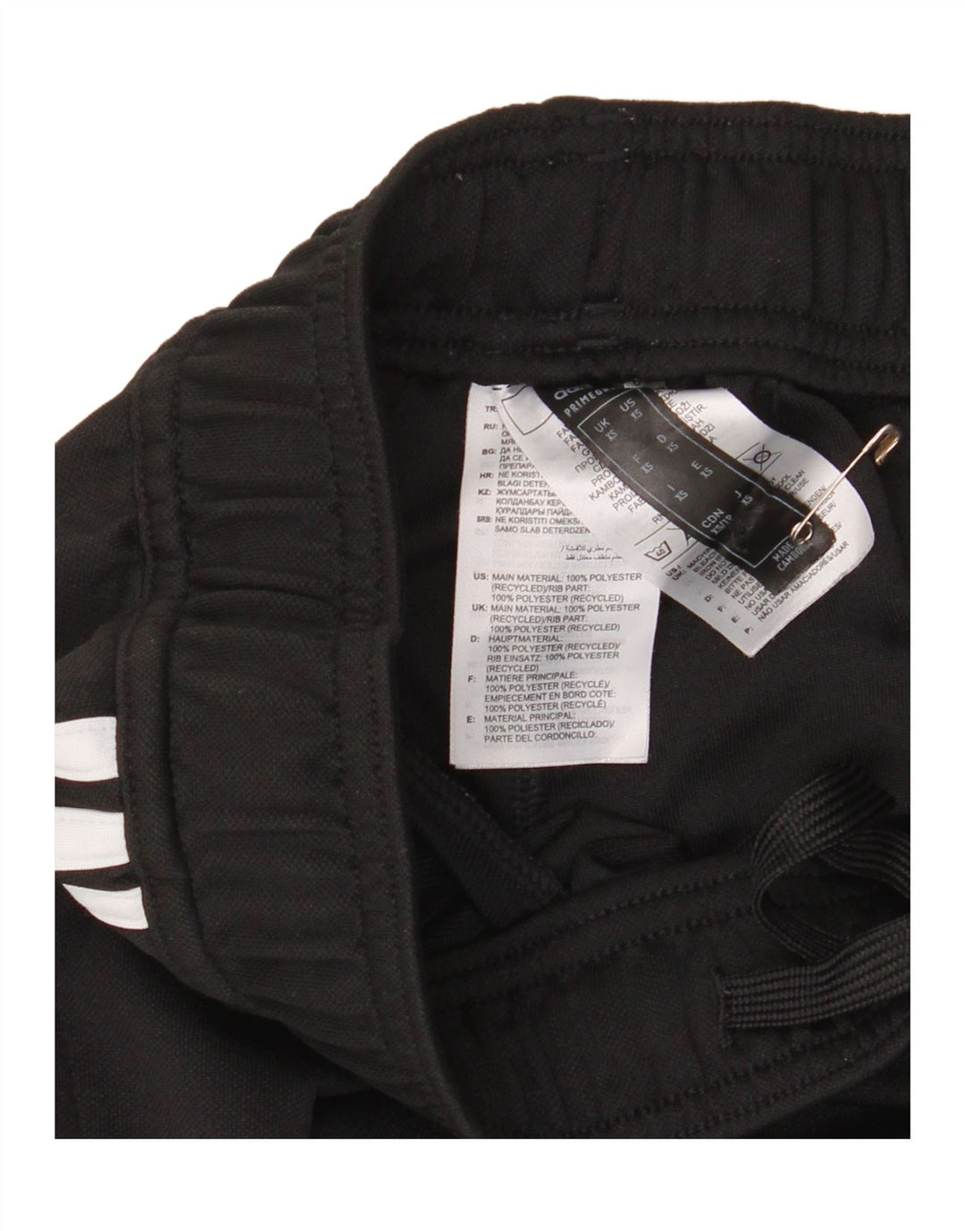Pantaloni de trening pentru bărbați Adidas Pantaloni de jogging XS Poliester negru