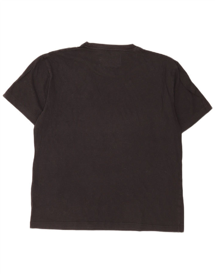 Tricou pentru bărbați Champion Top mare din bumbac negru