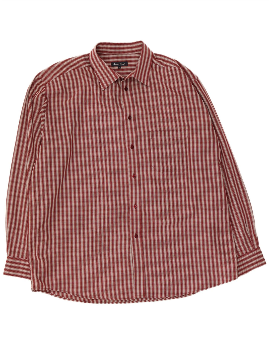 Cămașă pentru bărbați James Pringle XL Burgundy Check